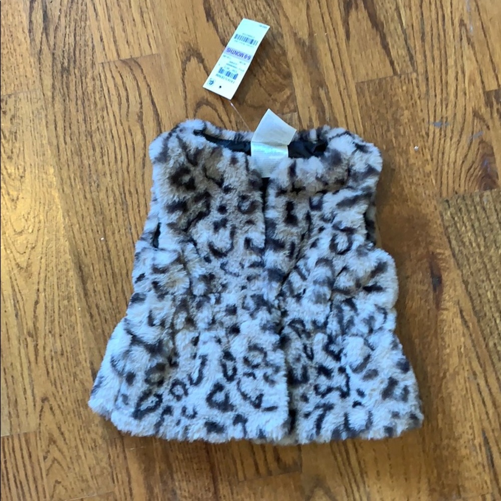 Leopard vest